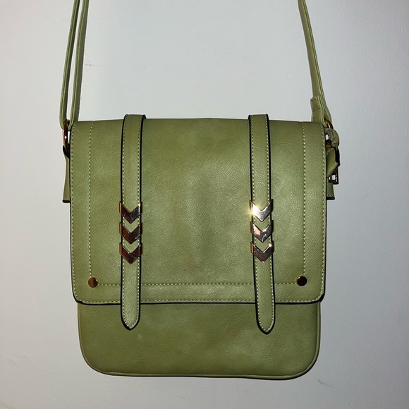 Green crossbody purse - Picture 1 of 5